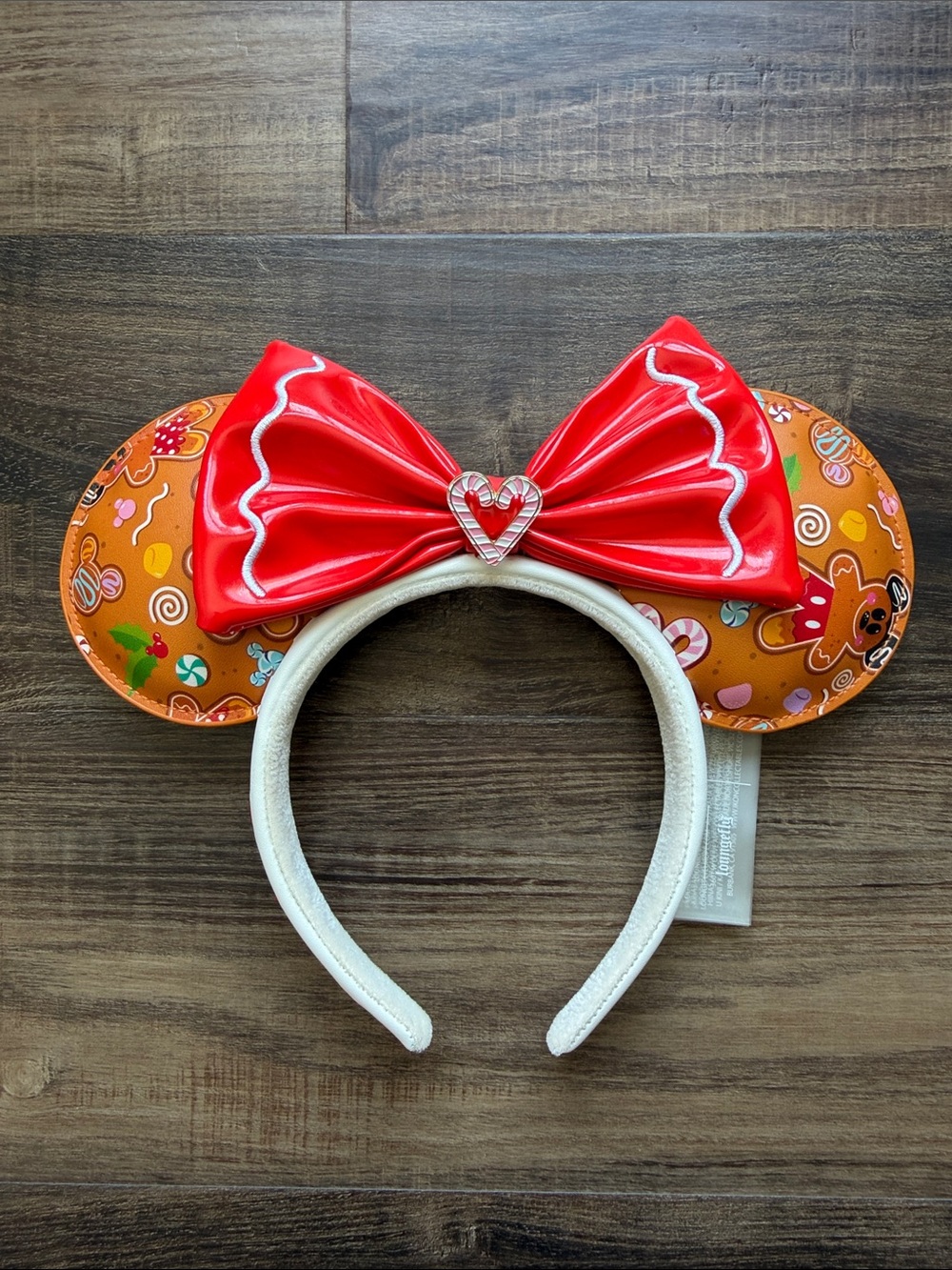 Disney Parks By Loungefly Gingerbread Mickey Ears, Like New!